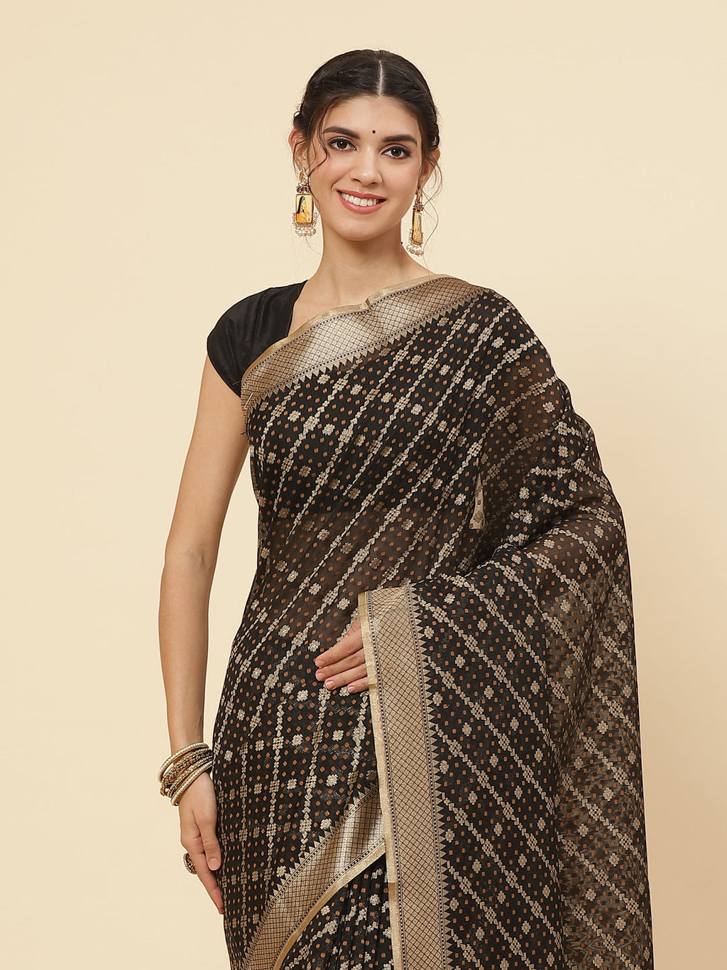 Cotton Wovn Saree