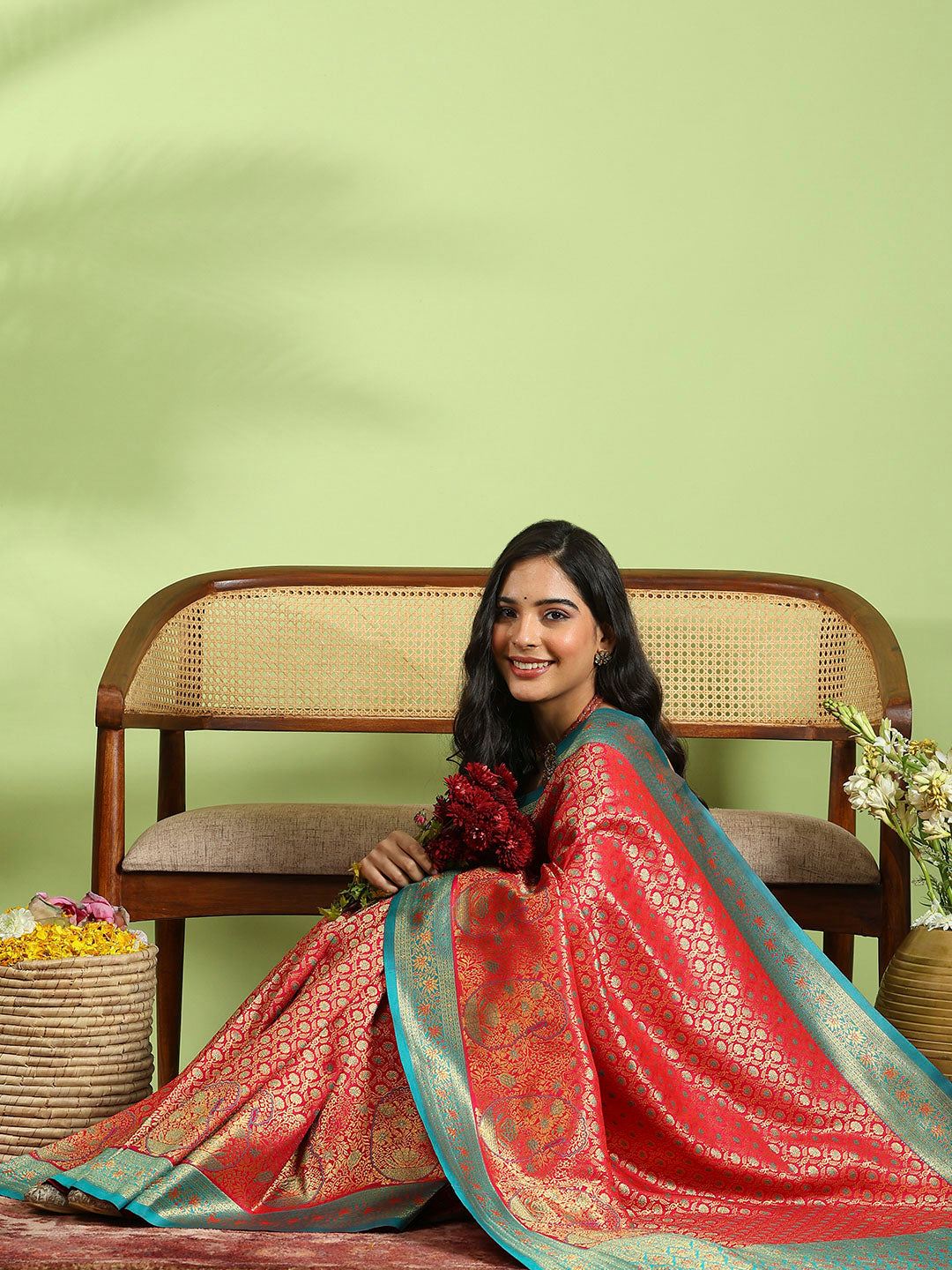 Woven Design Art Silk Saree