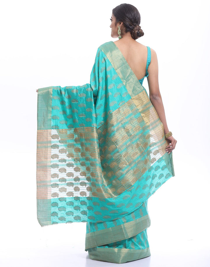 MBZ Meena Bazaar-Art Handloom Woven Saree