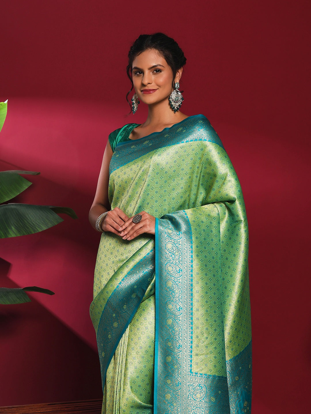 Woven Design Art Silk Saree