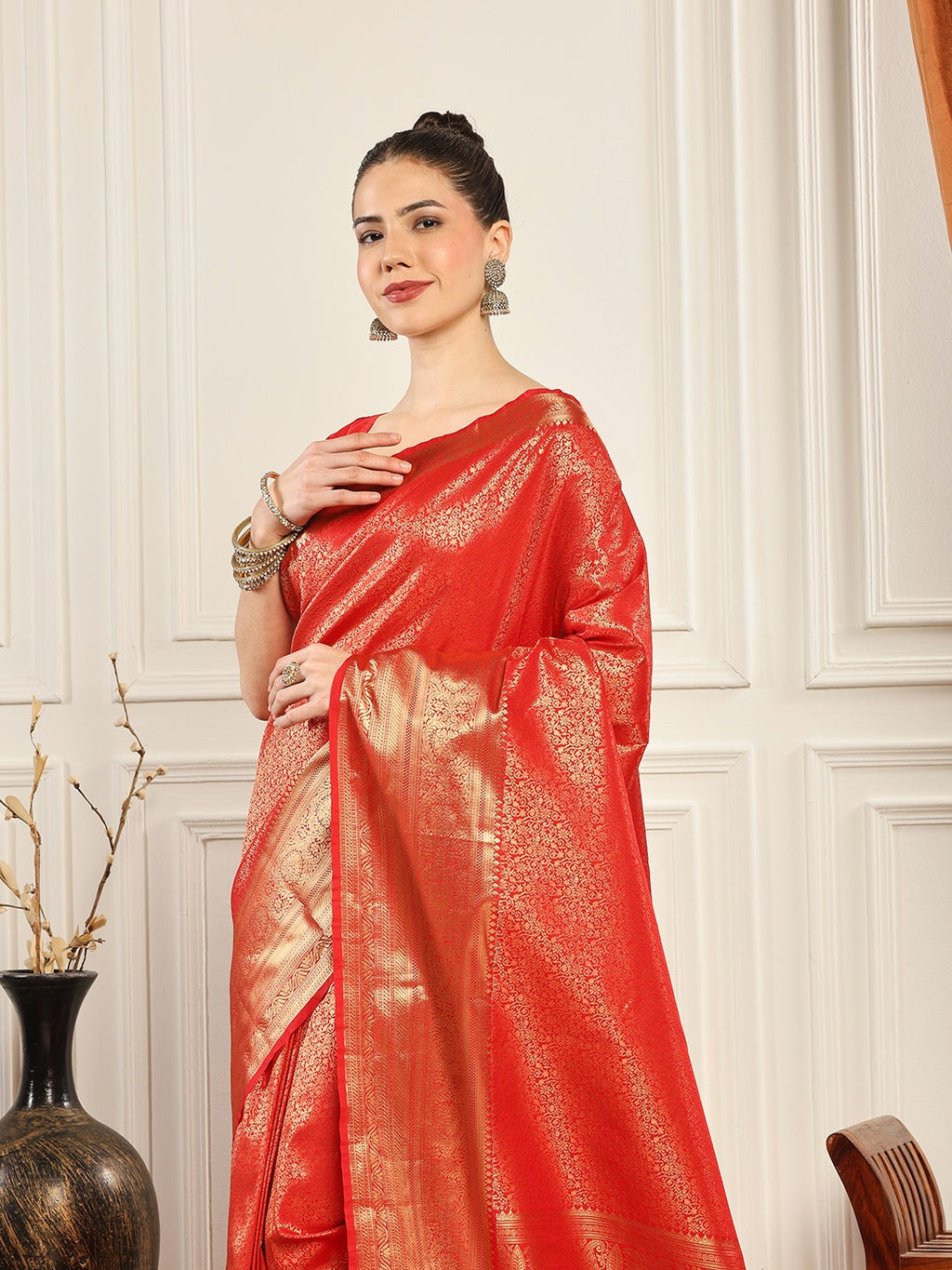 Woven Design Art Silk Saree