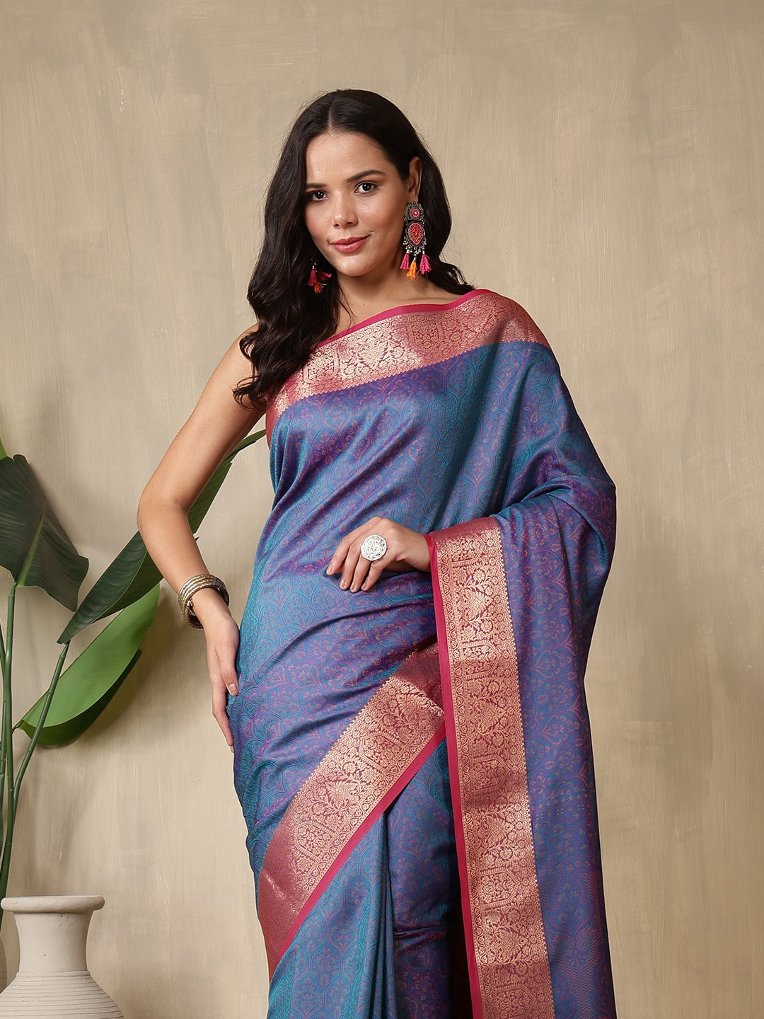 Woven Design Art Silk Saree
