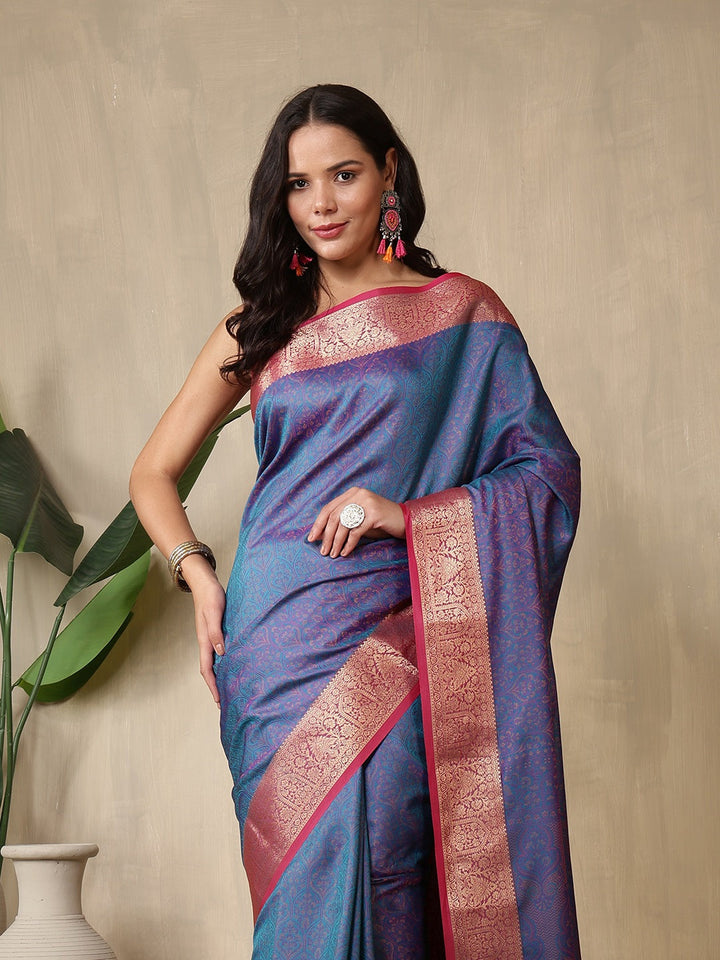 Woven Design Art Silk Saree