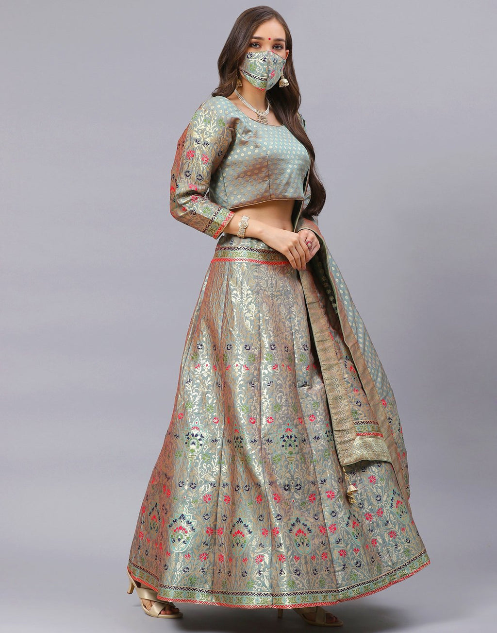 Banarasi Brocade Lehenga Choli