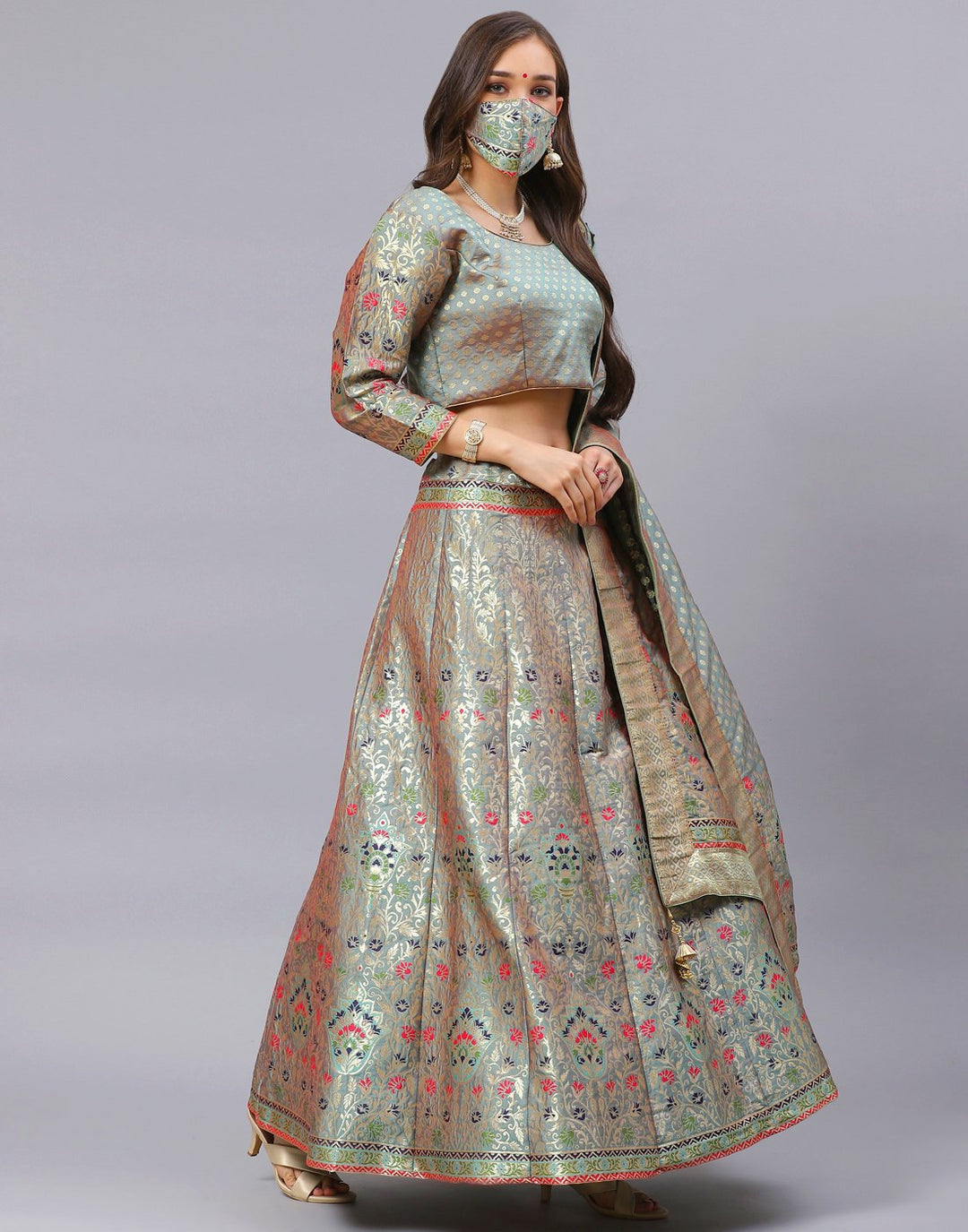 Banarasi Brocade Lehenga Choli