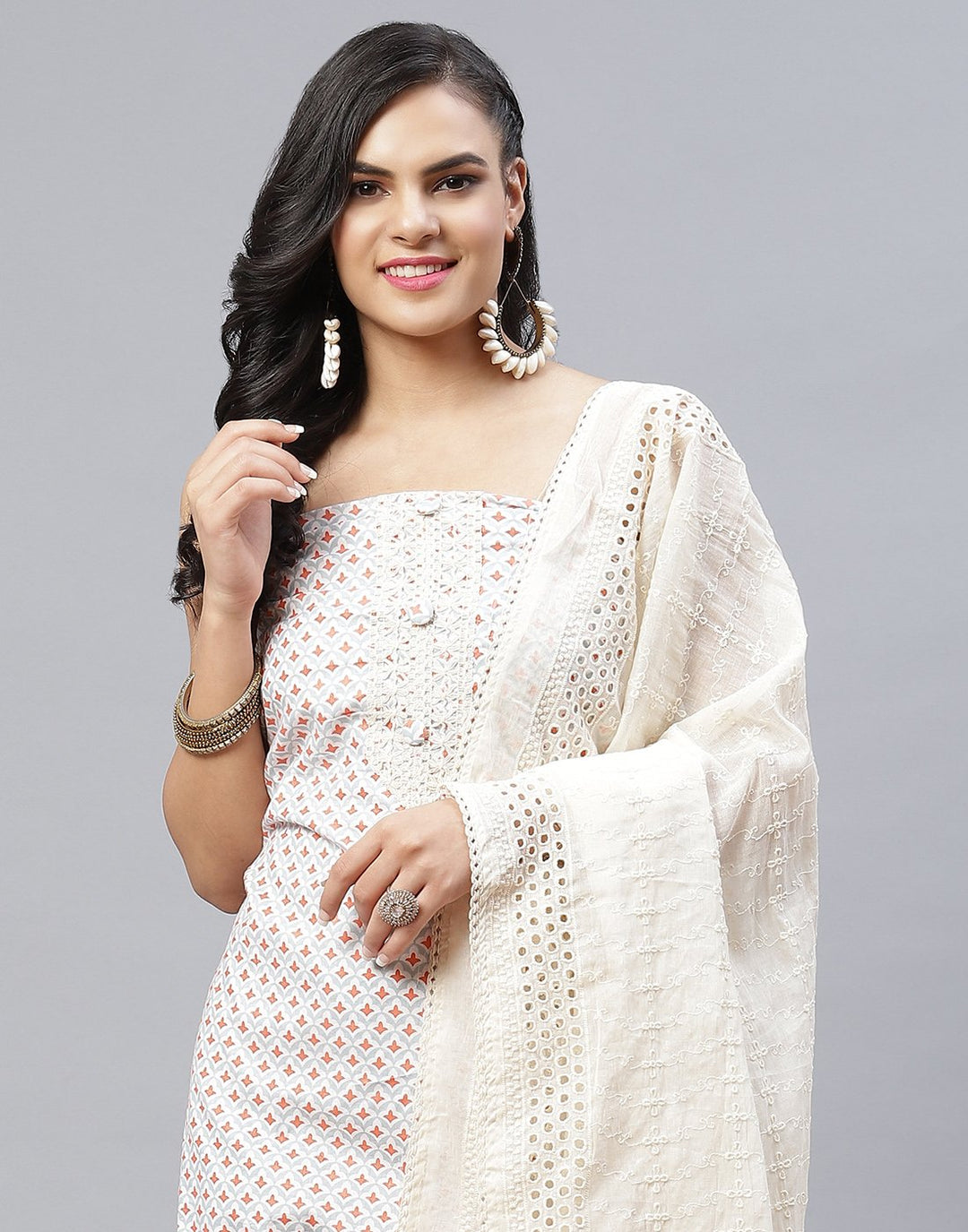 Cotton Printed Suit piece