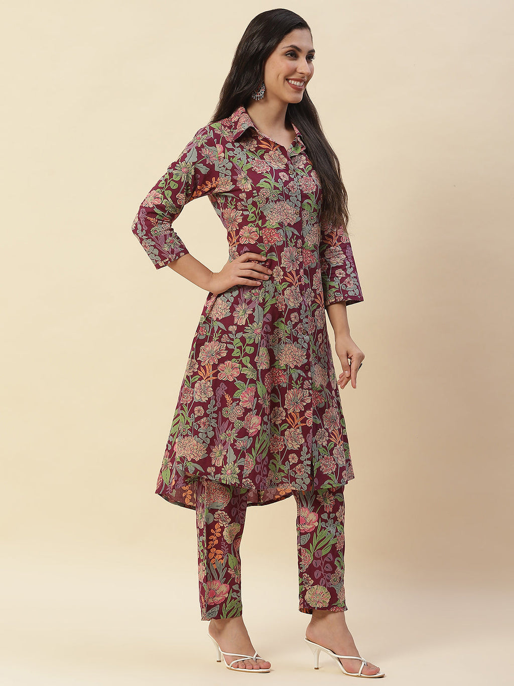 Cotton Kurta With Pants
