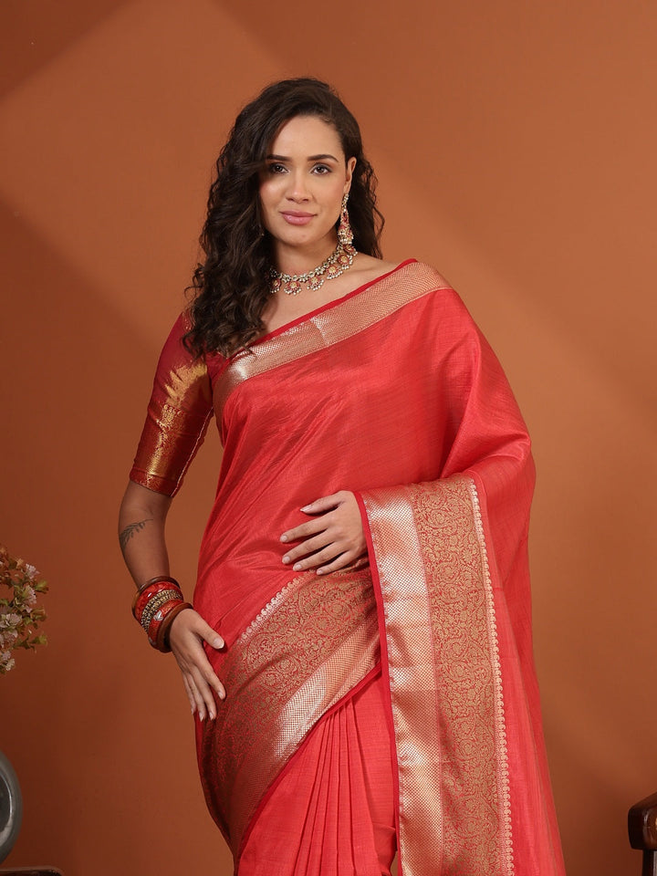 Woven Design Art Silk Saree