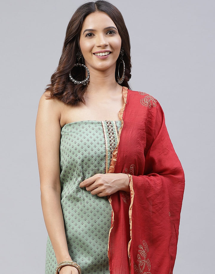 Cotton Printed Suit piece