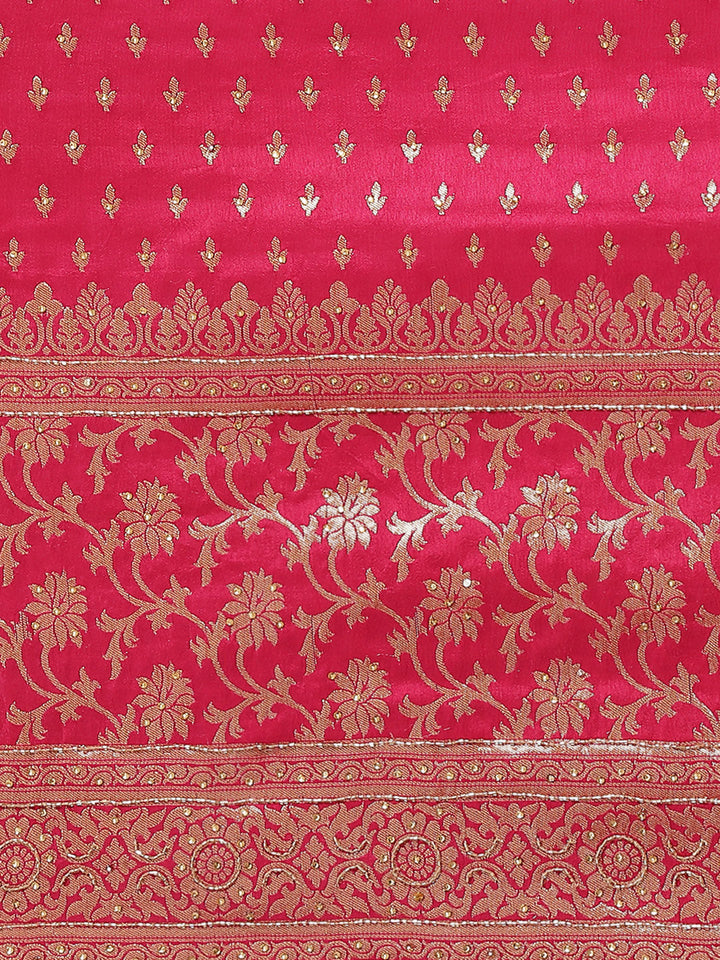 Banarasi Handloom Embroidered Saree