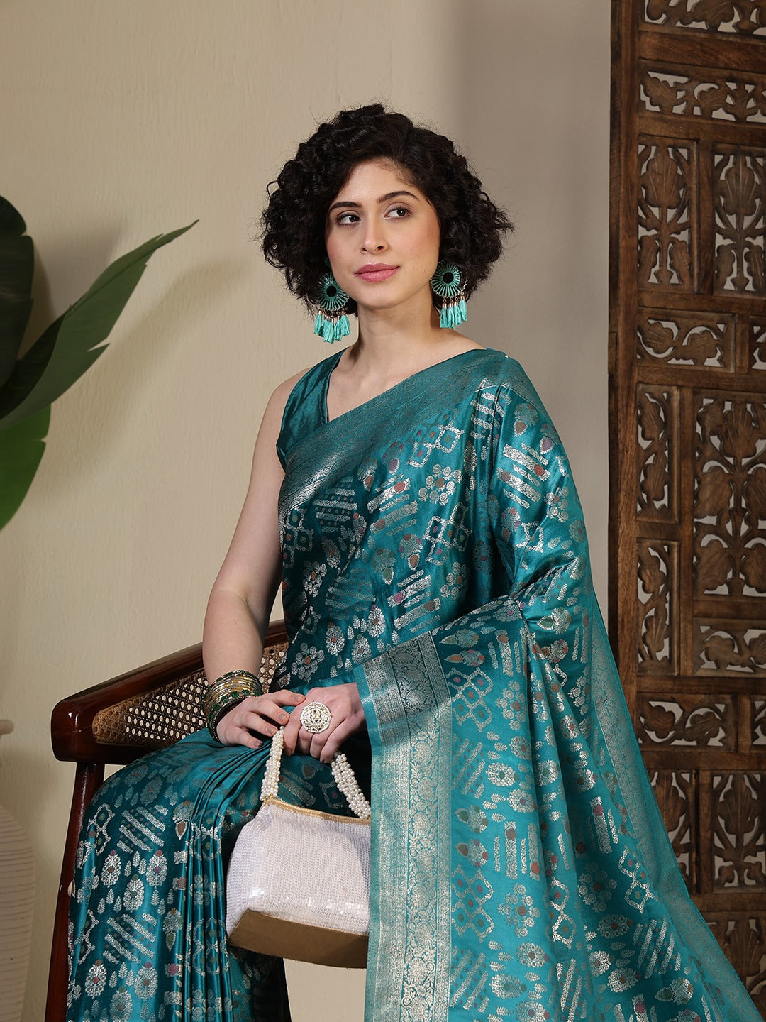 Woven Design Art Silk Saree