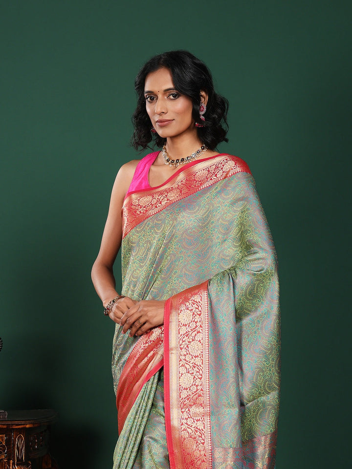 Woven Design Art Silk Saree