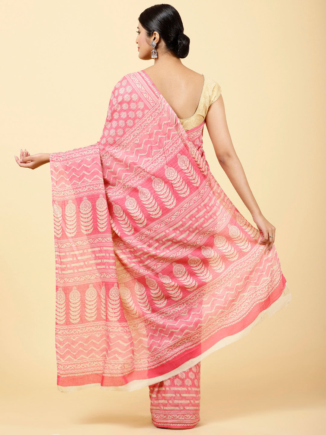 Printed Cotton Saree