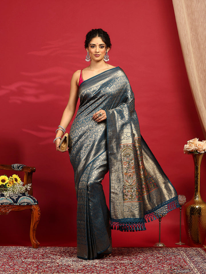 Woven Design Art Silk Saree
