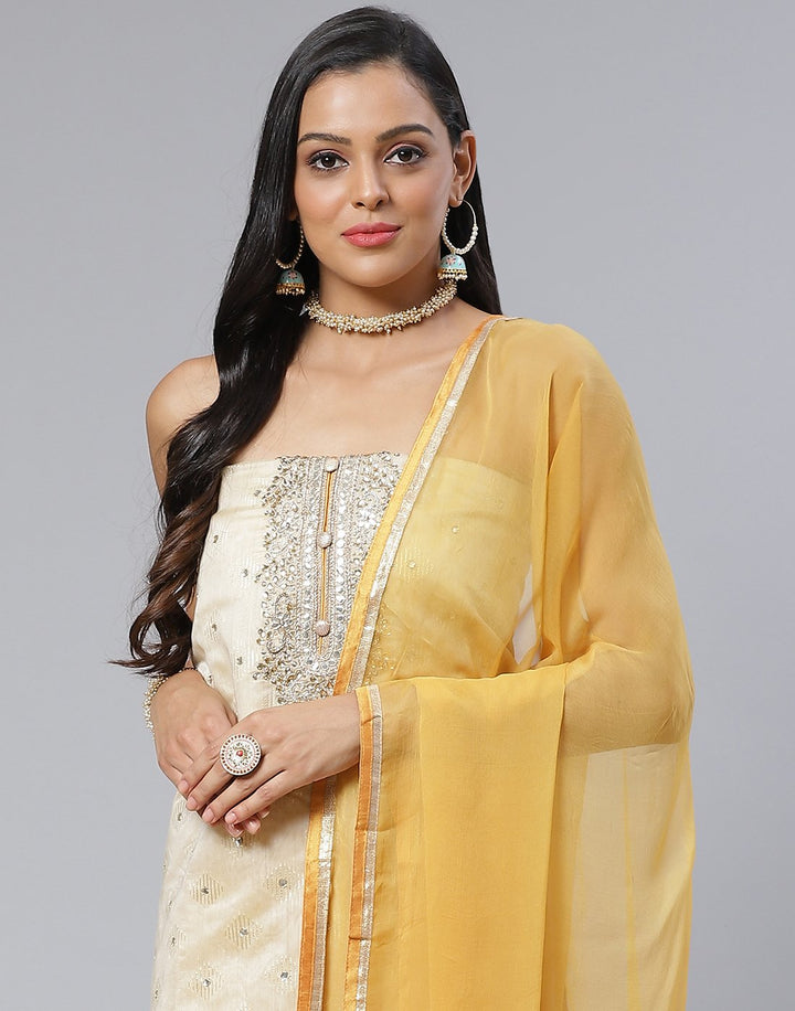 Chanderi Suit Set