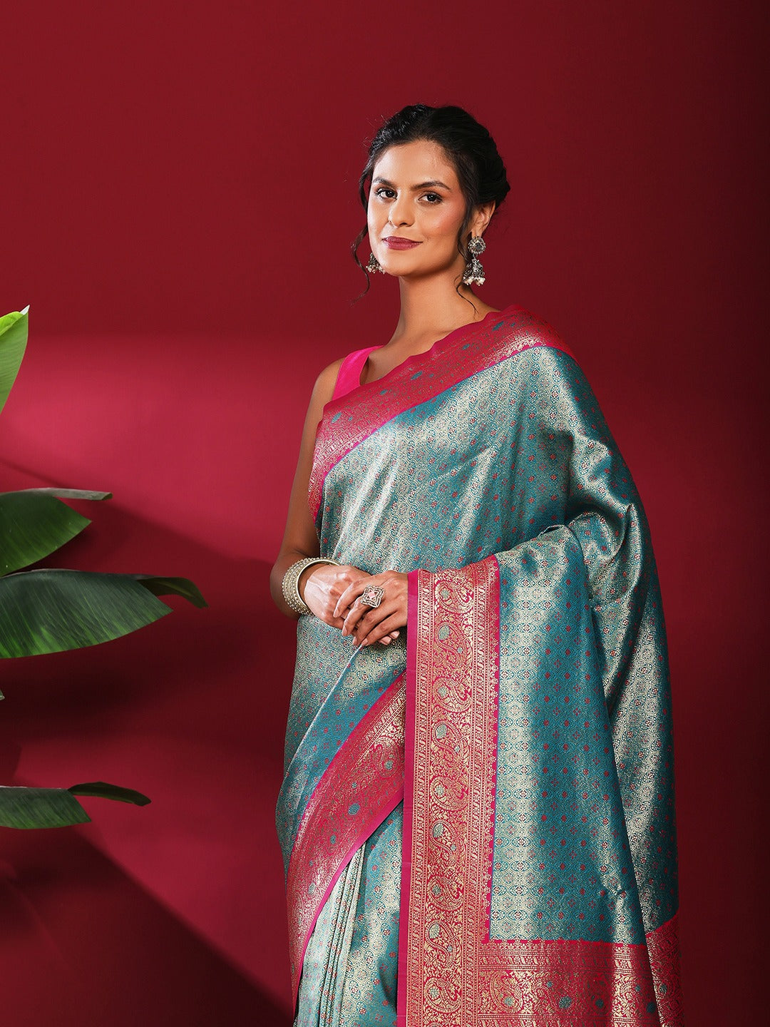Woven Design Art Silk Saree