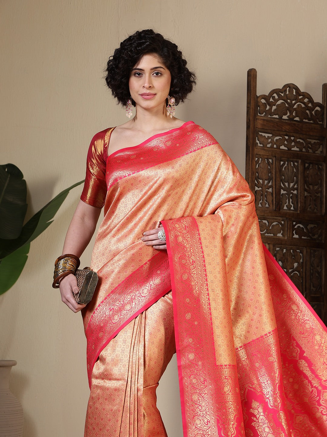 Woven Design Art Silk Saree