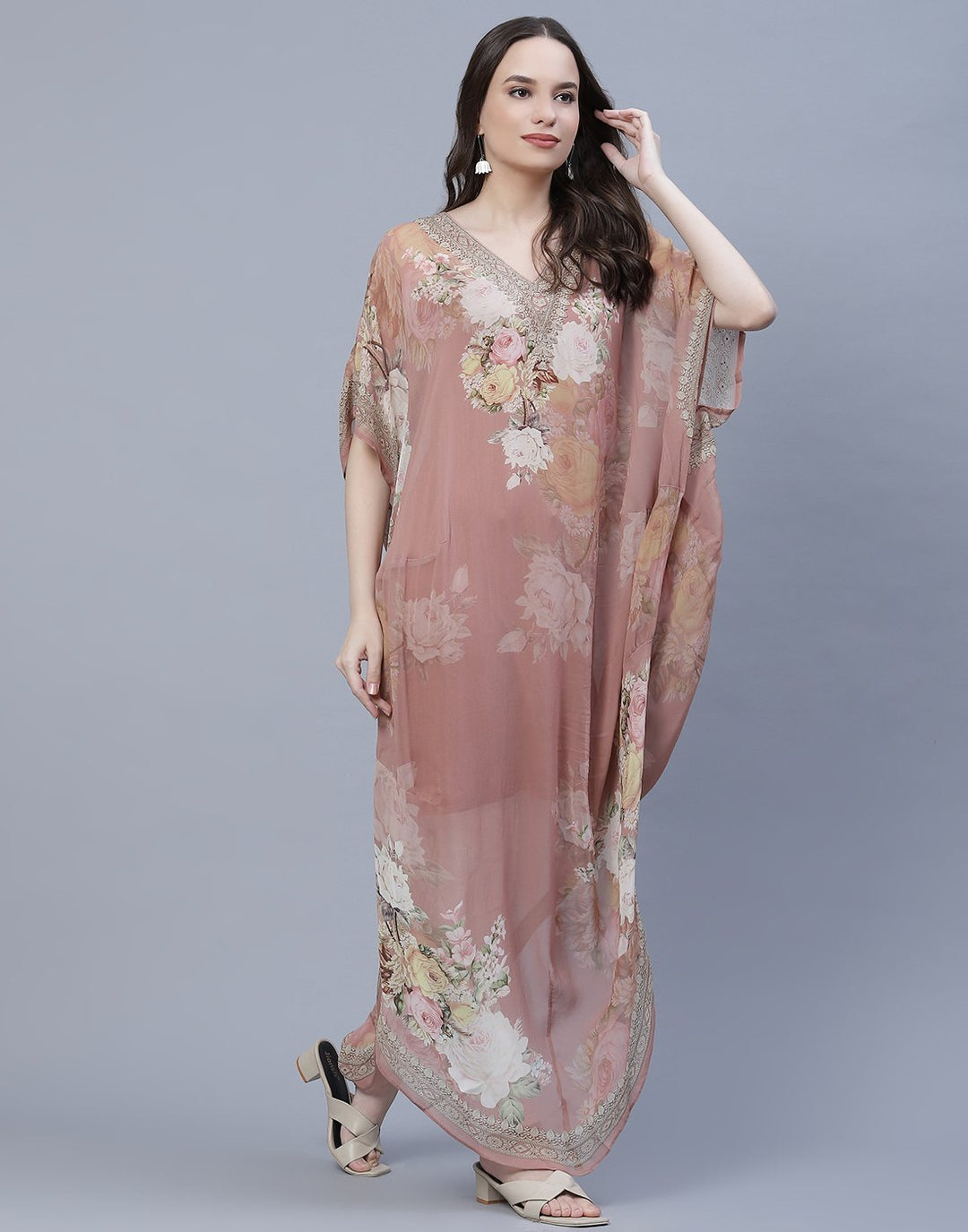 Digital Print Georgette Tunic