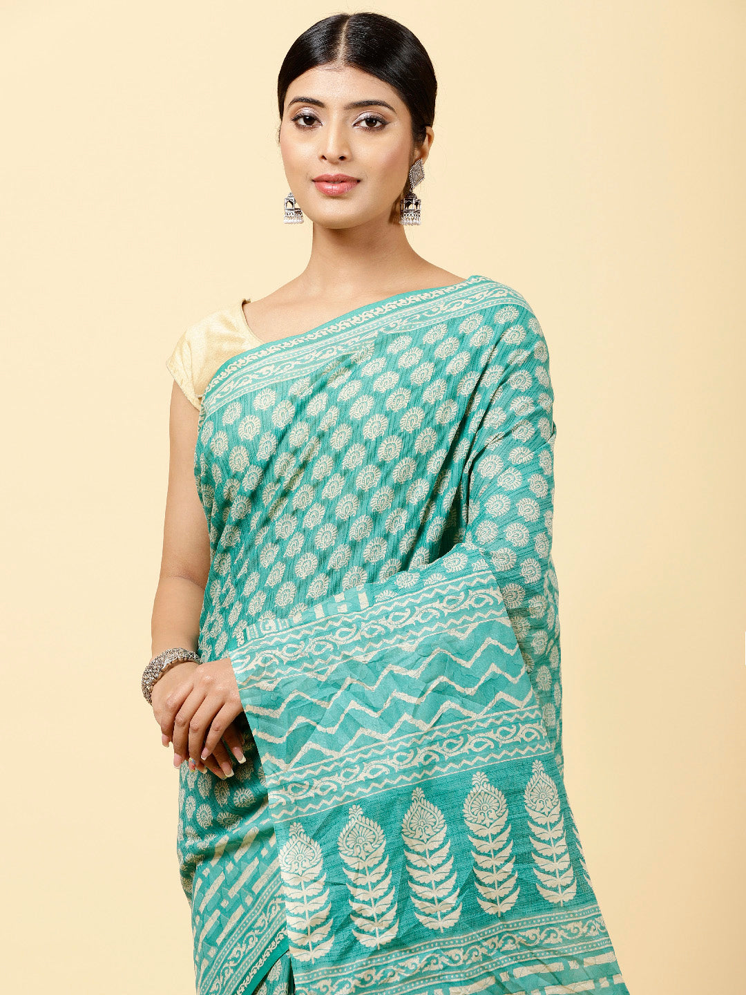 Printed Cotton Saree