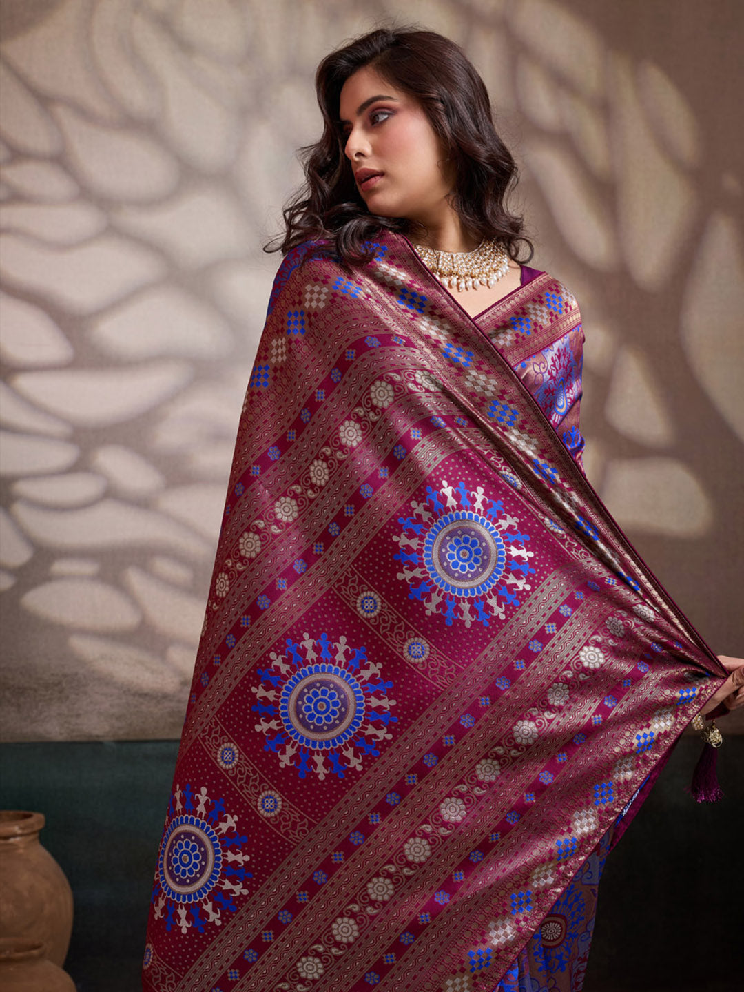 Woven Design Banarasi Silk Saree