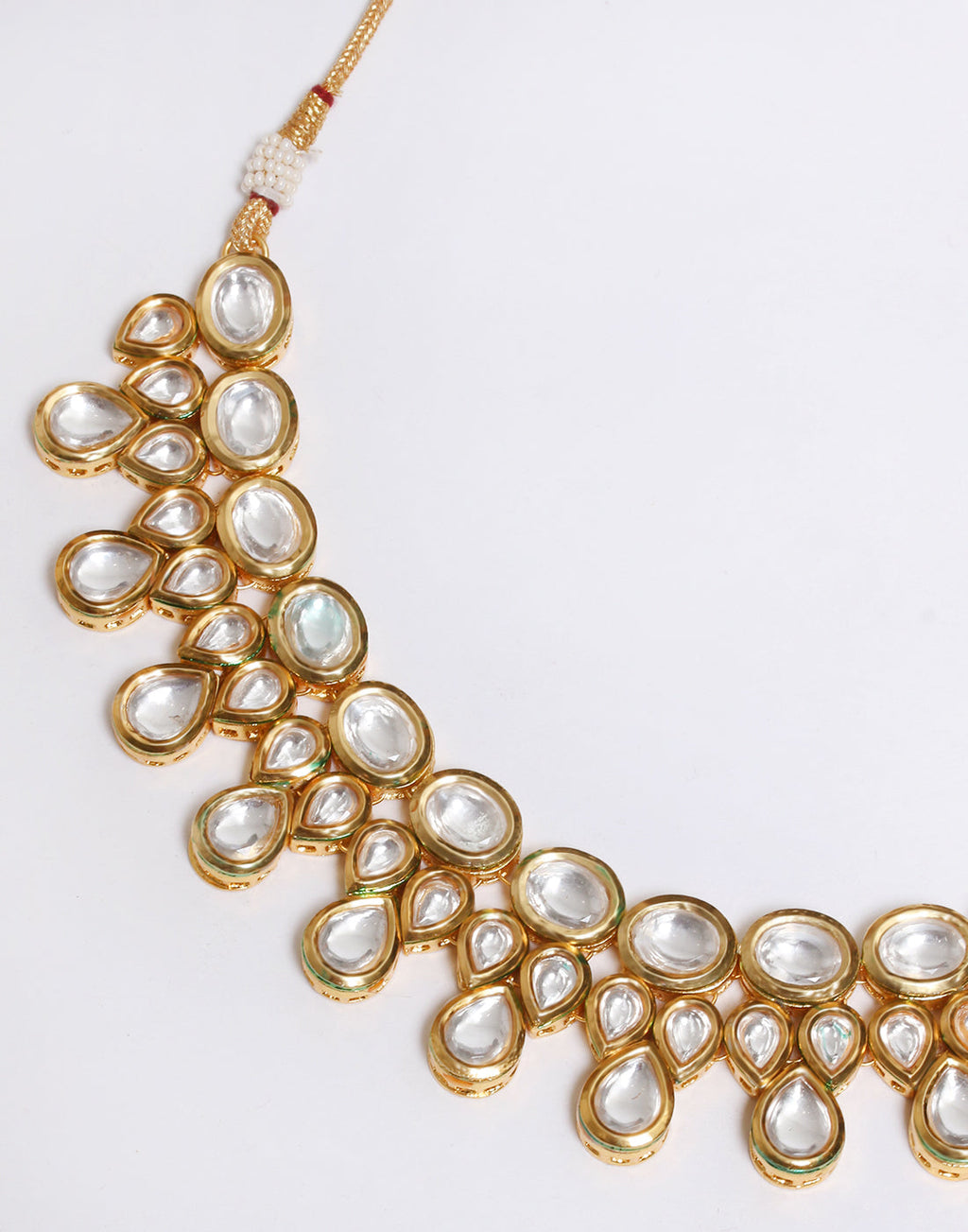 Kundan Necklace Set With Earrings
