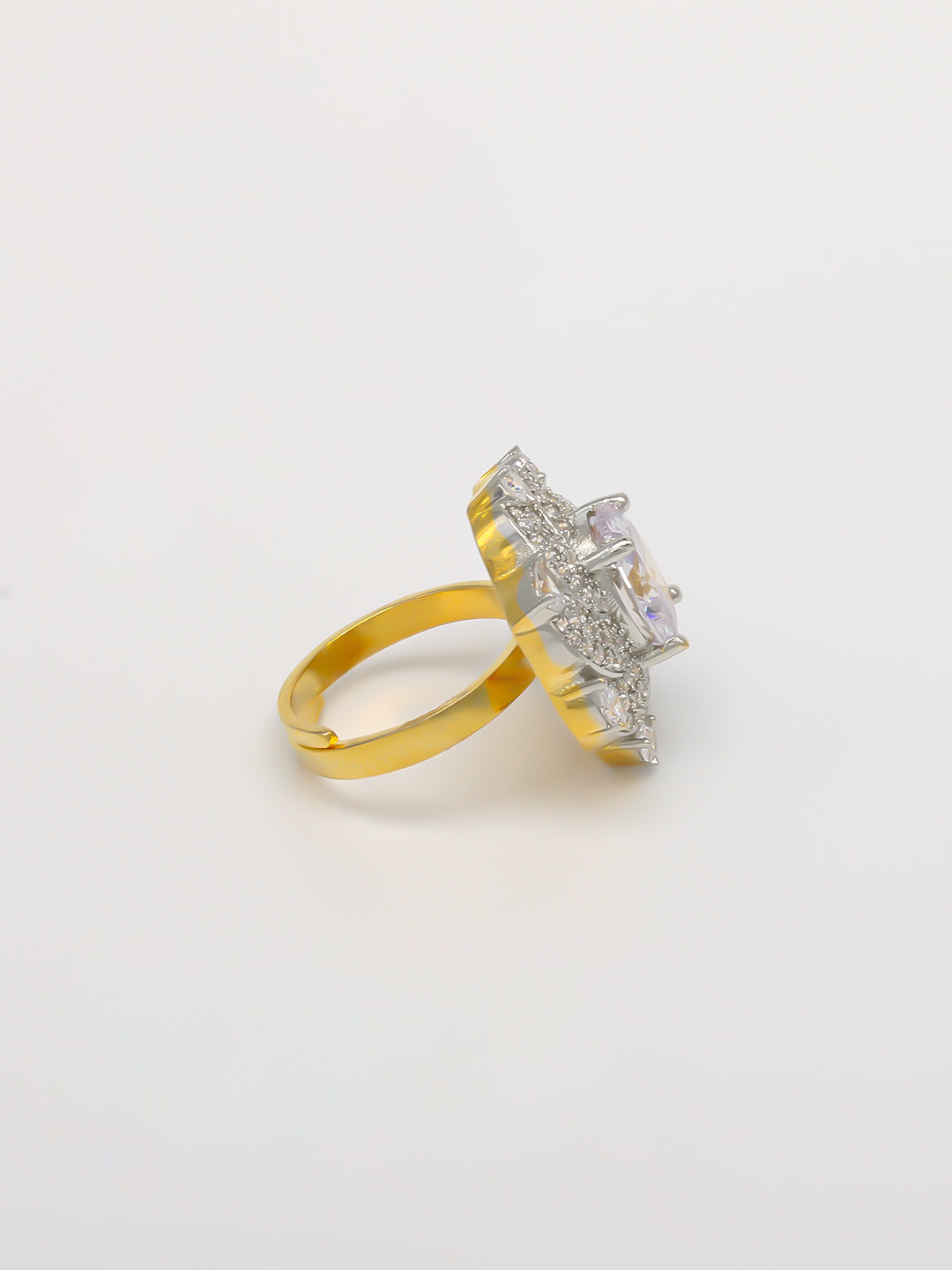 Beautiful Sunflower Dimond Ring