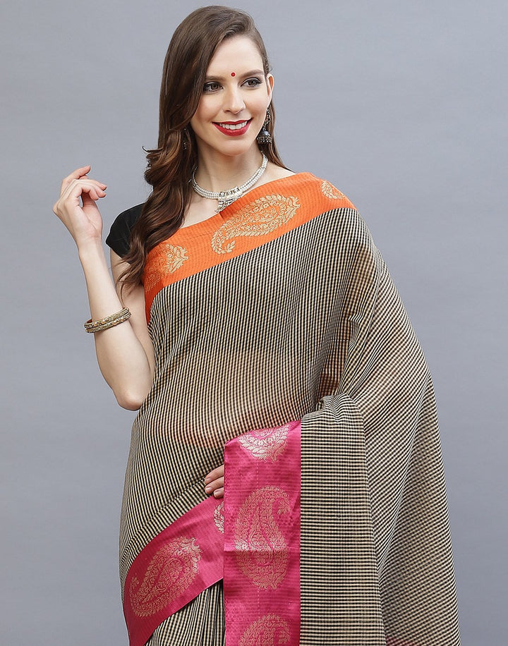 WOVEN COTTON SAREE