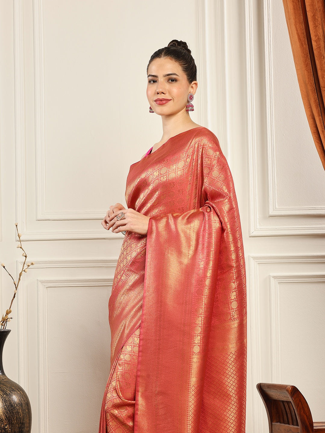 Woven Design Art Silk Saree