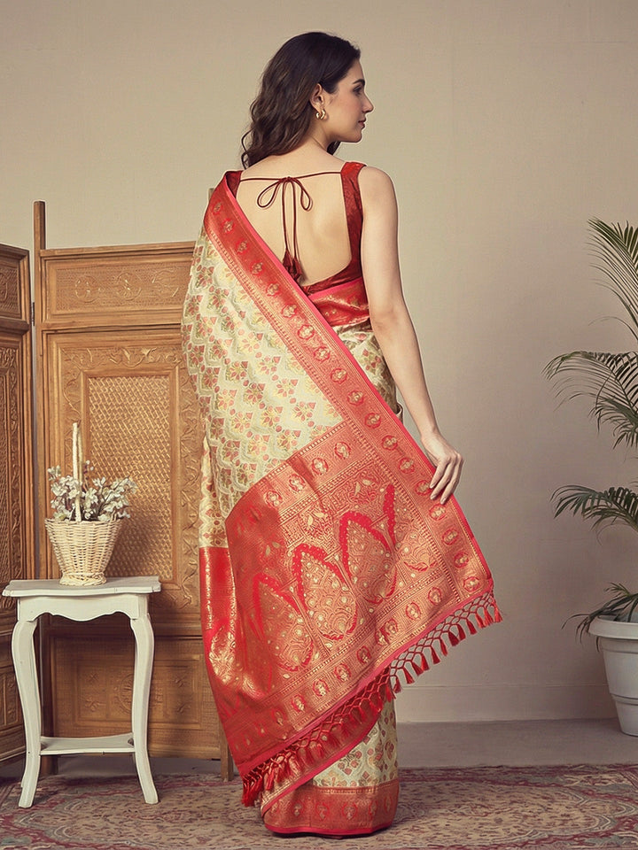 Woven Design Art Silk Saree