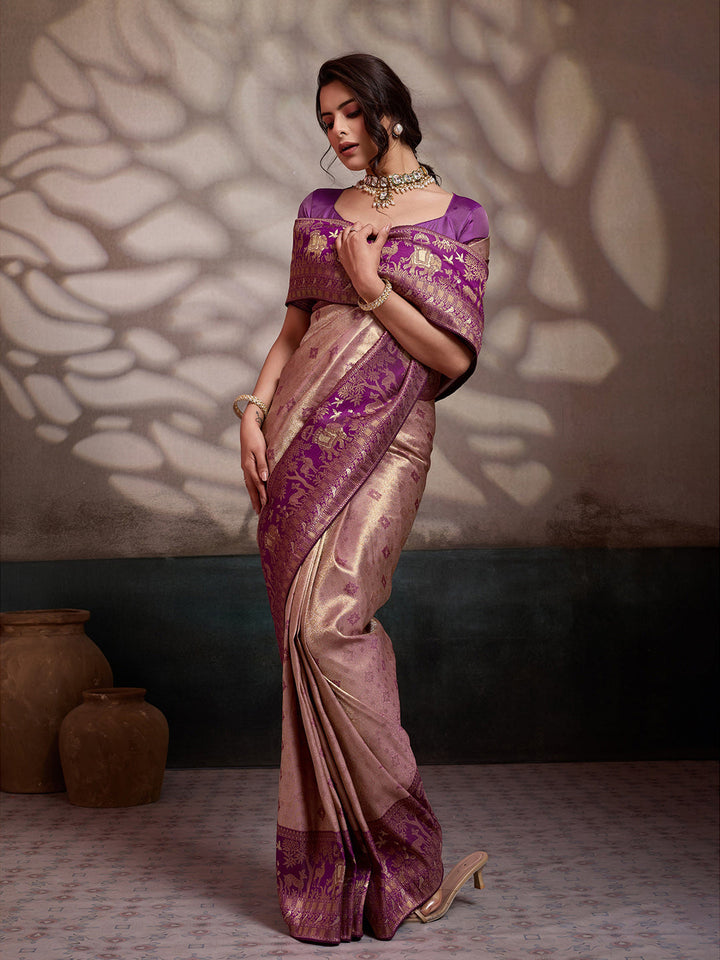 Woven Design Art Silk Saree
