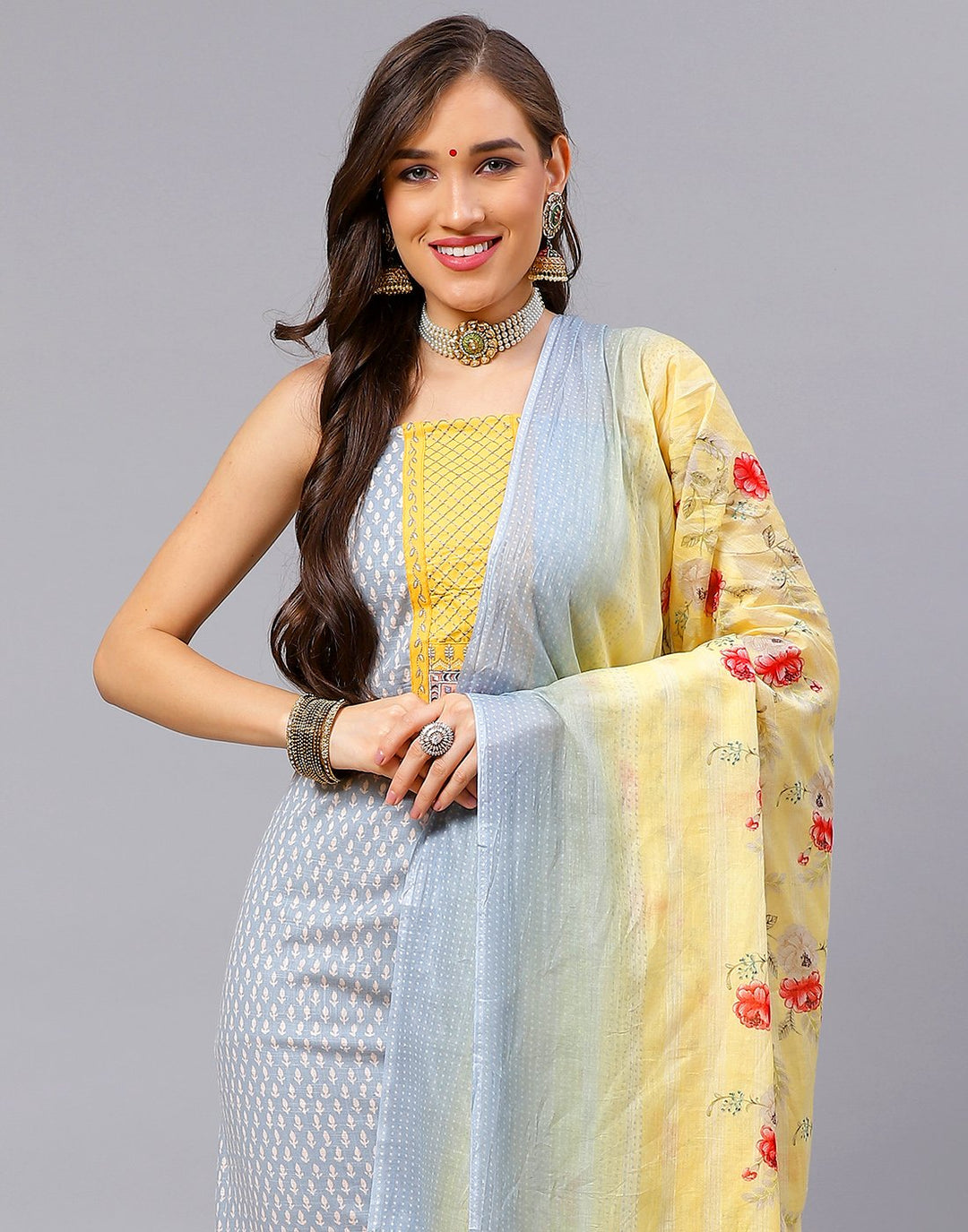 Cotton Printed Suit Piece
