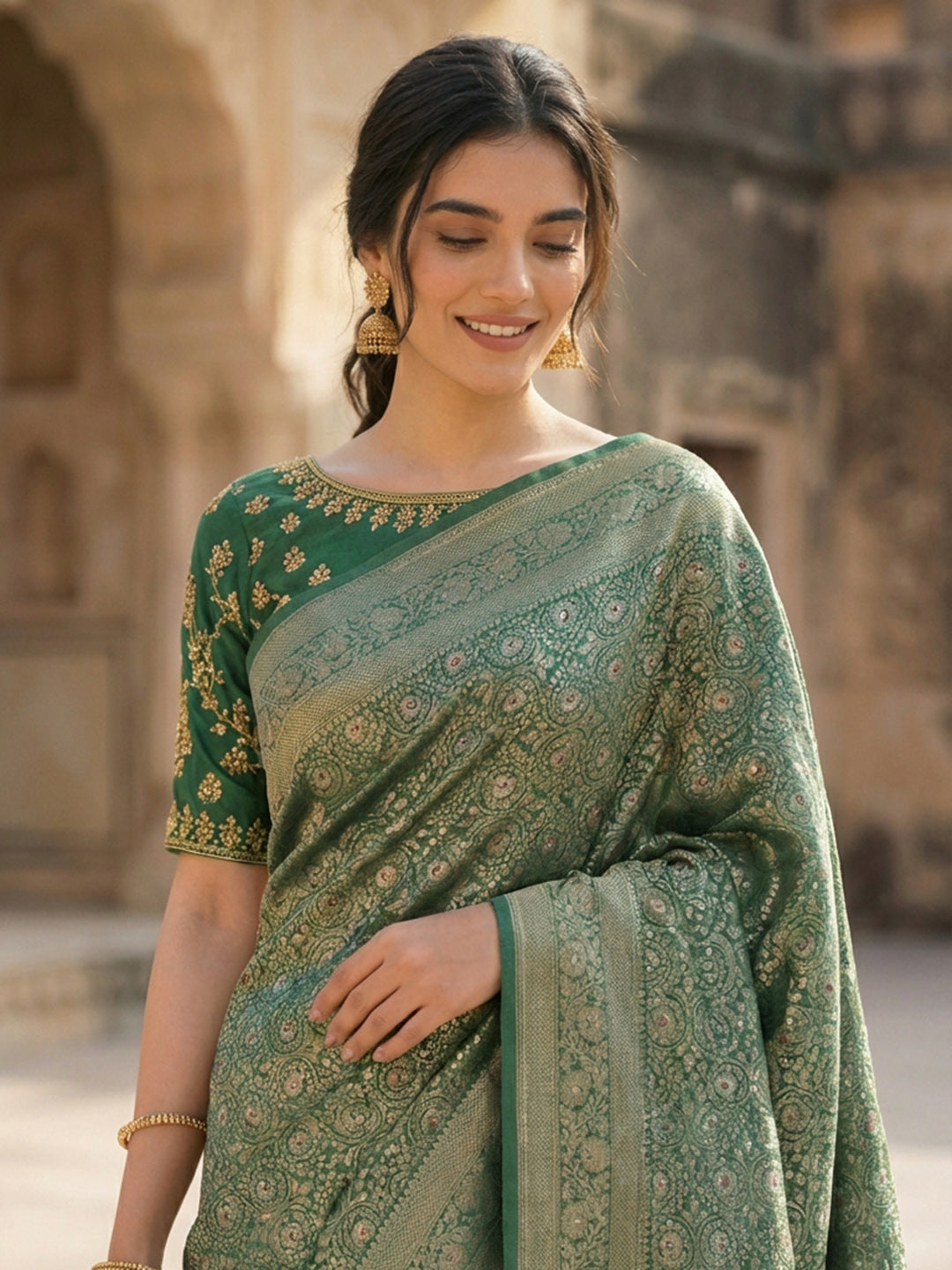 Woven Design Art Silk Saree