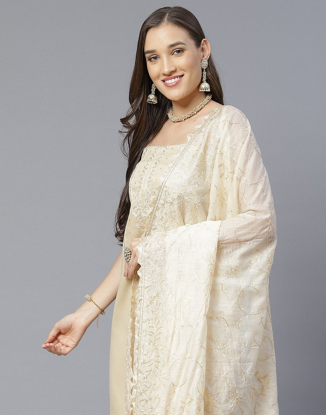 Chanderi Mannat Suit Set