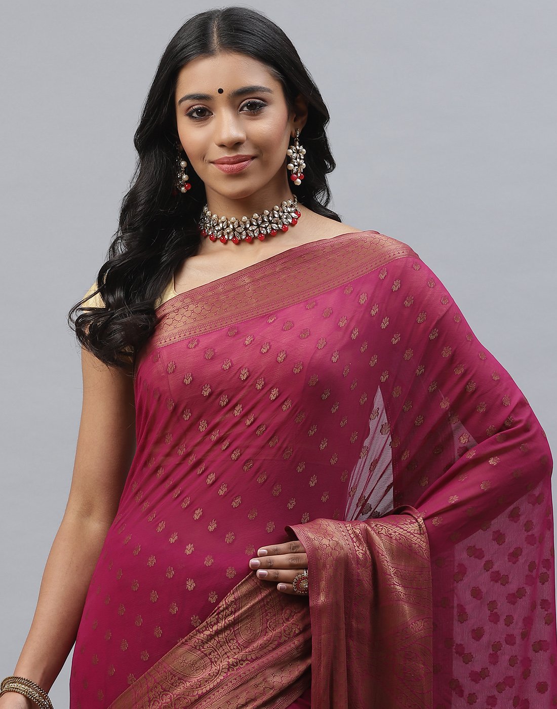 Art Chiffon Saree