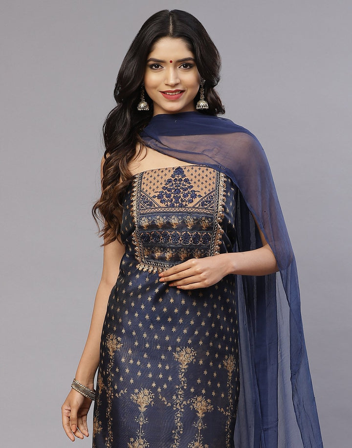 Chanderi Suit Set