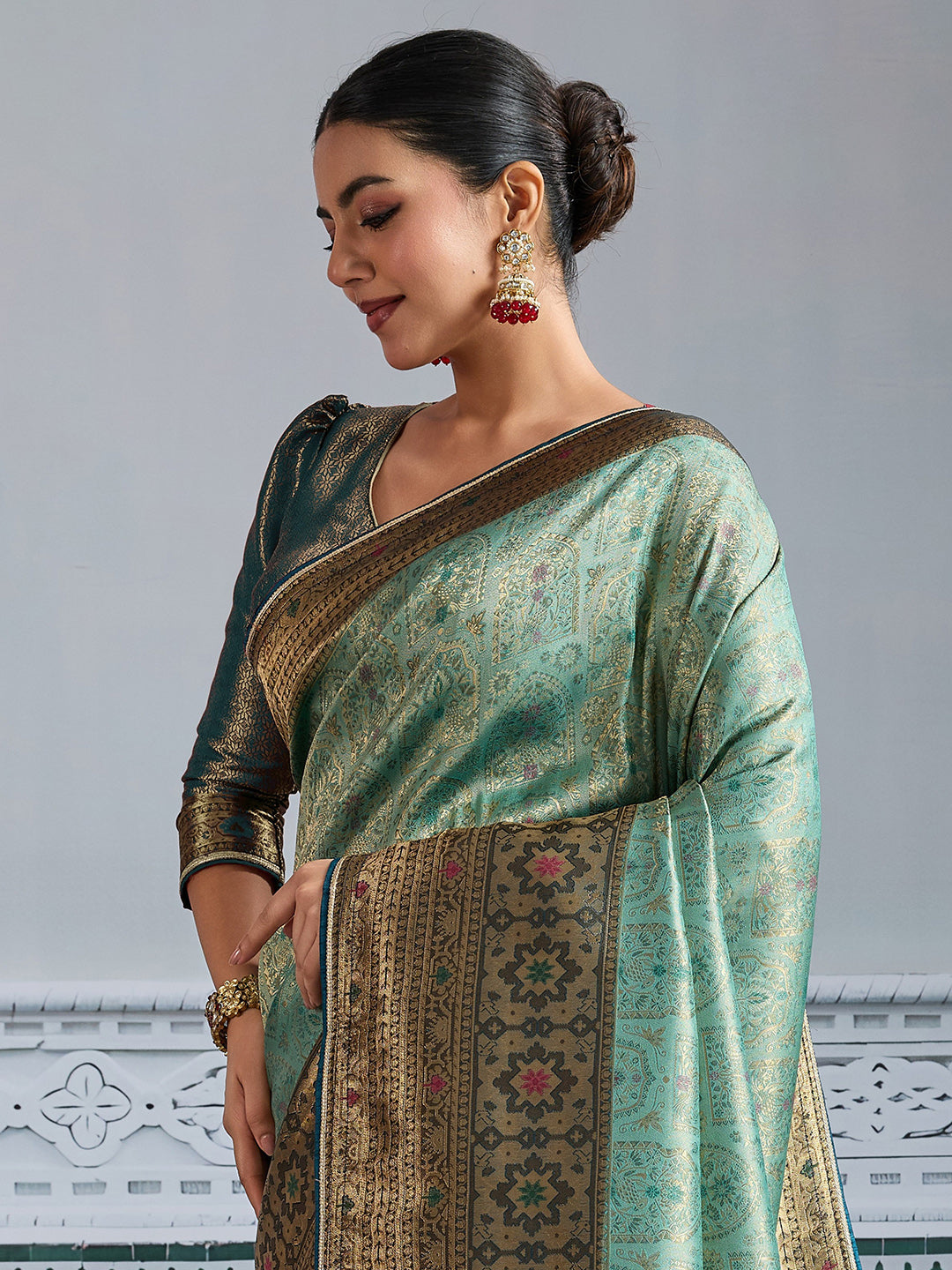 Woven Design Art Silk Saree