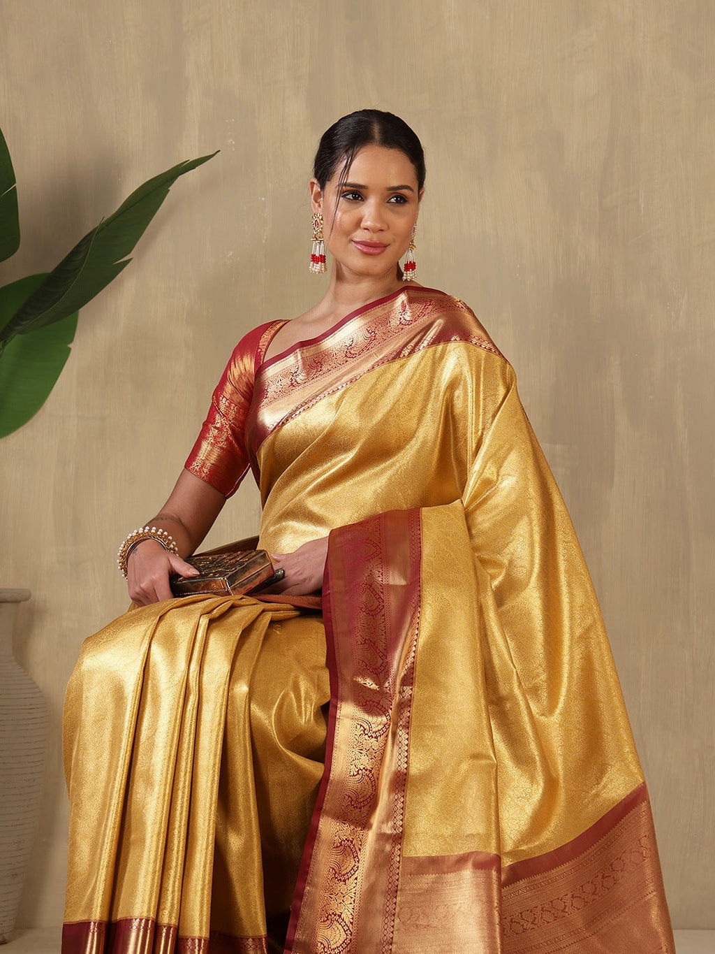 Woven Design Art Silk Saree