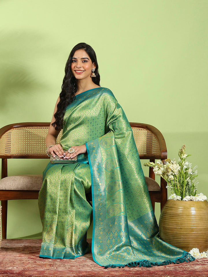 Woven Design Art Silk Saree