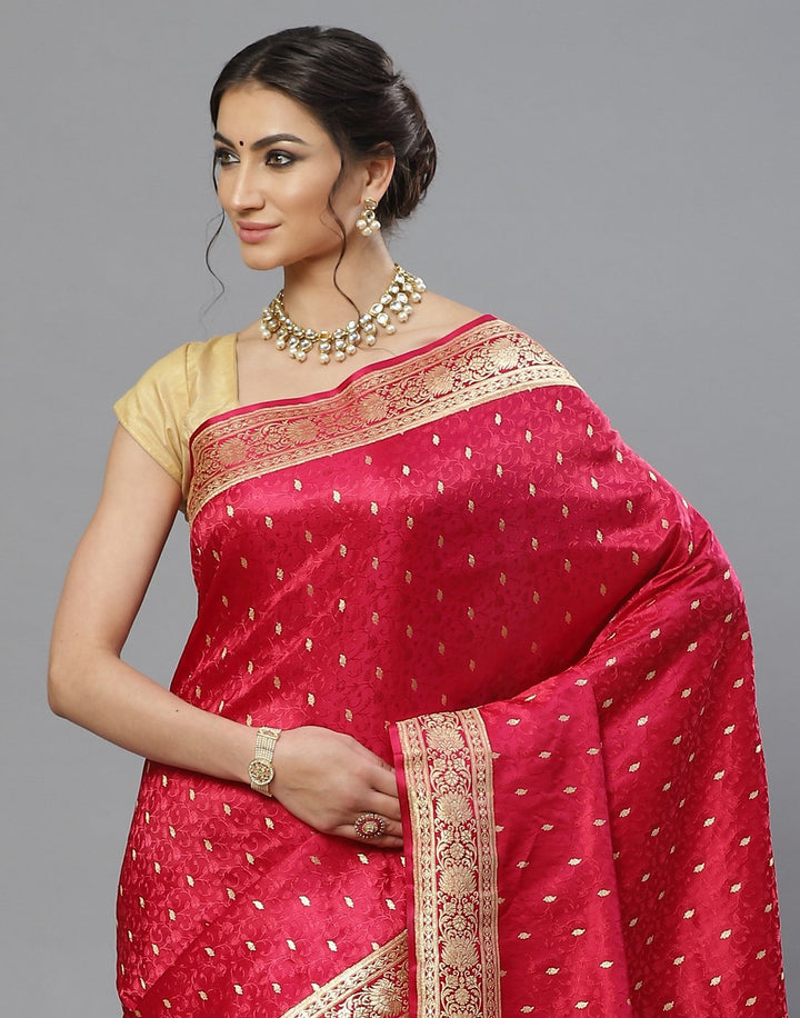 Woven Banarasi Tanchoi Saree