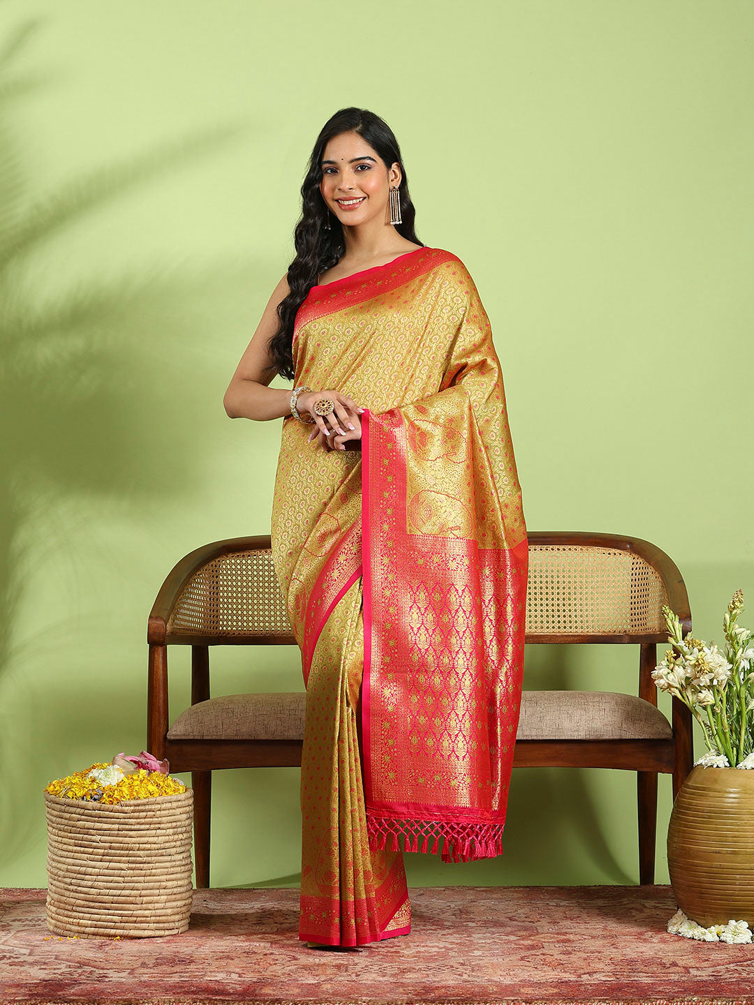 Woven Design Art Silk Saree