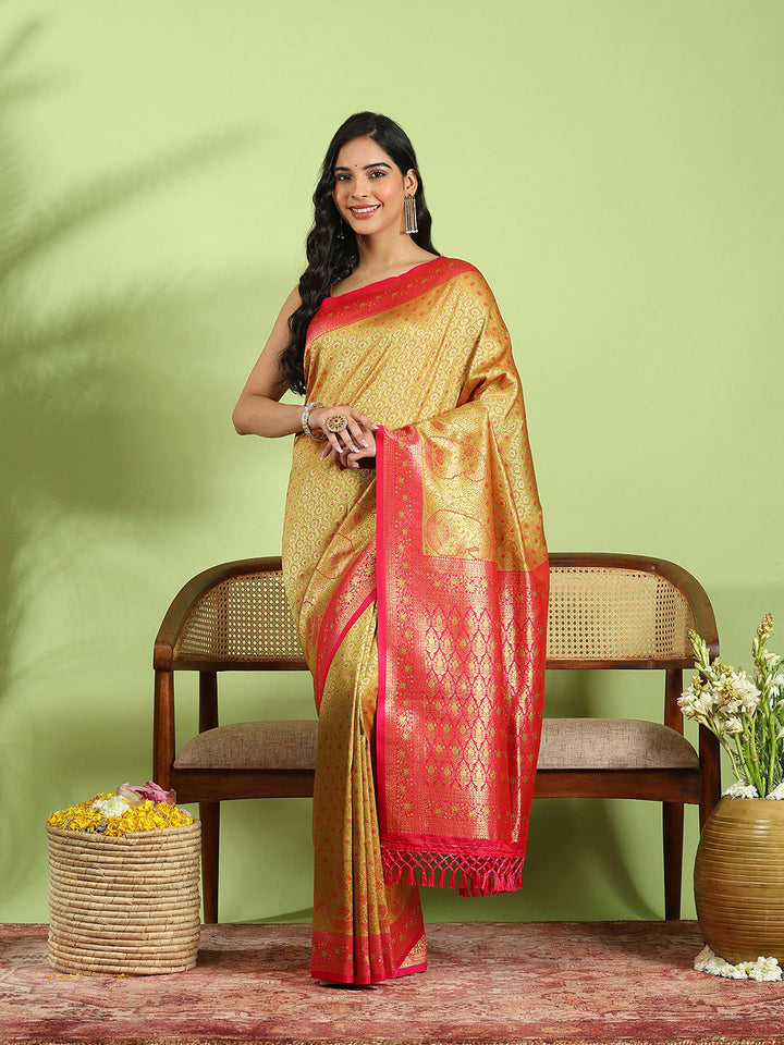 Woven Design Art Silk Saree