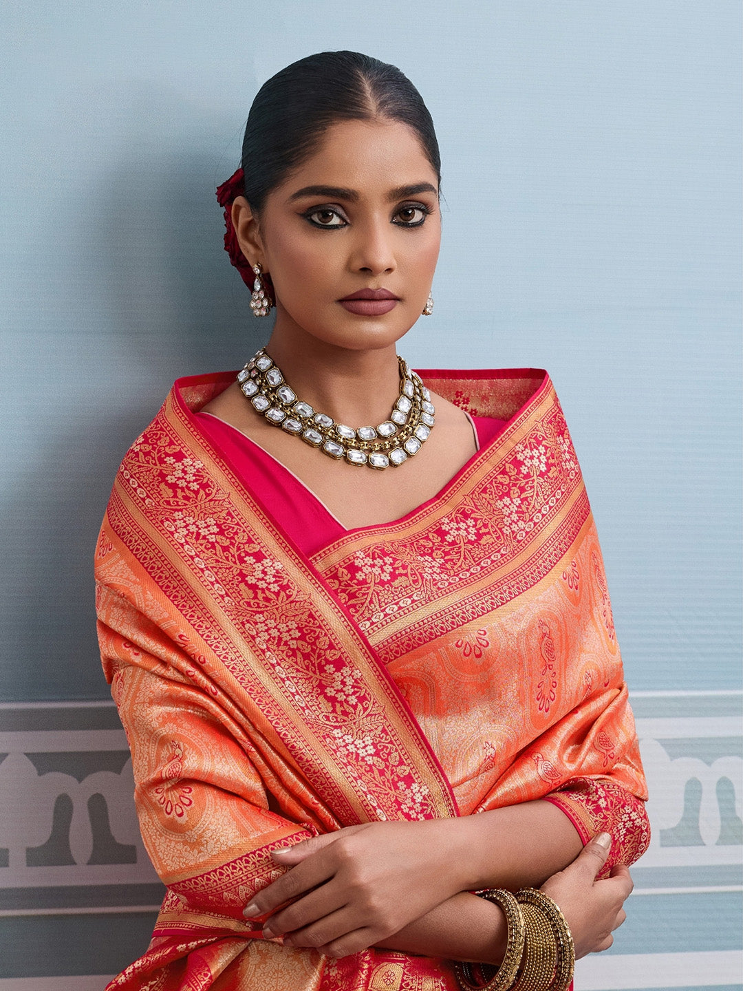 Woven Design Art Silk Saree
