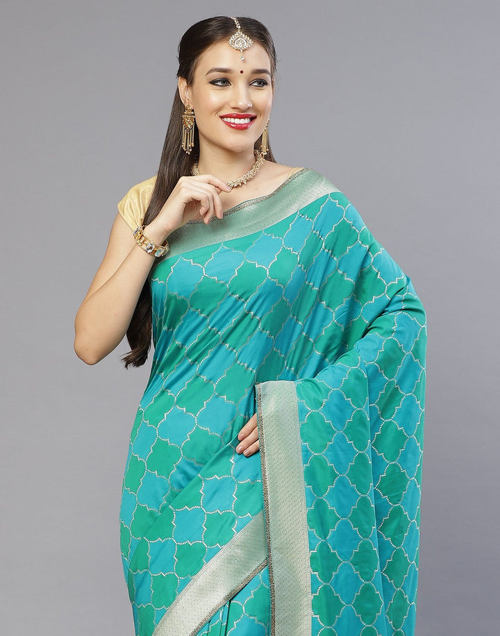 Banarasi Woven Embroidery Saree