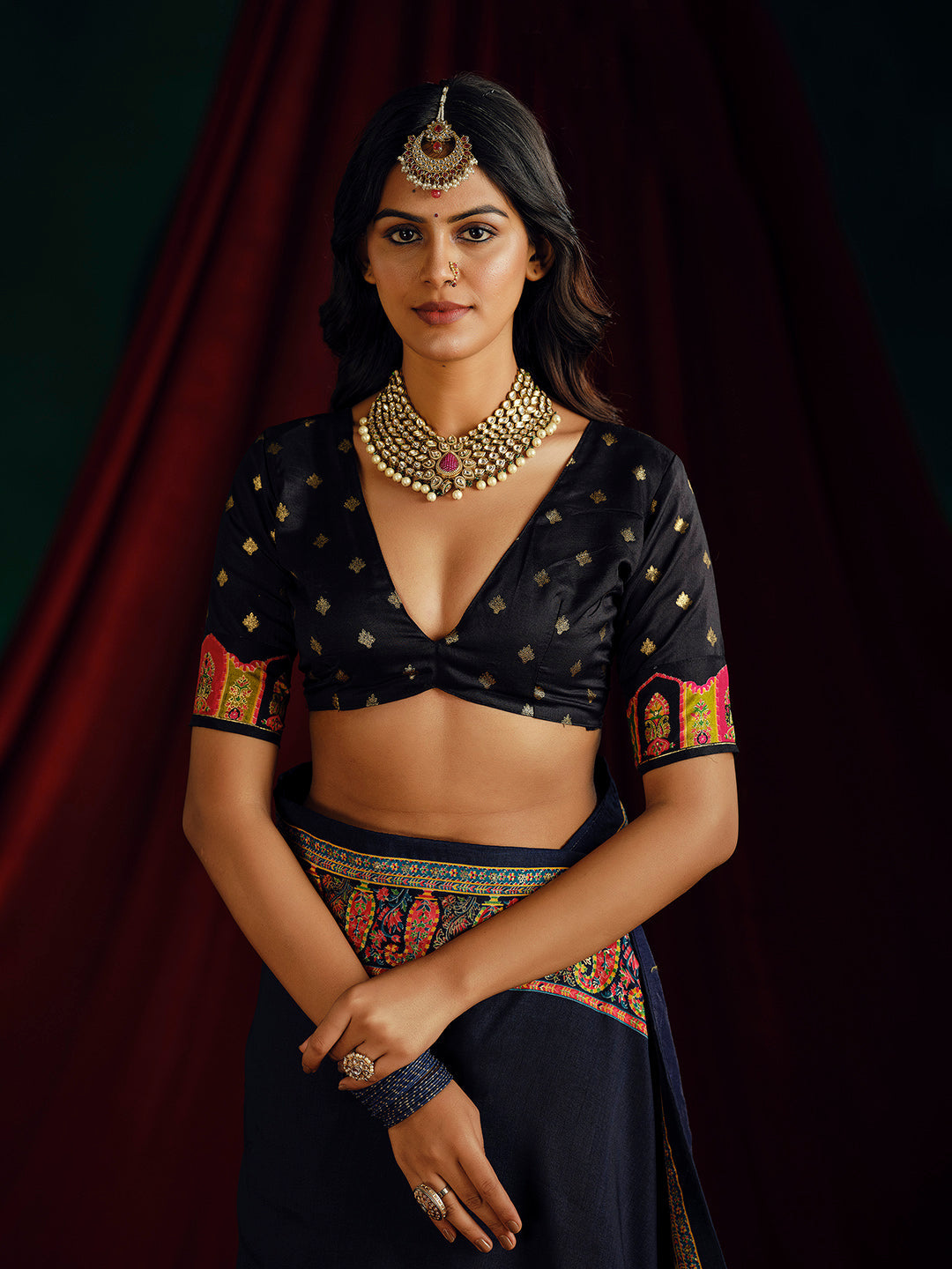 Printed Art Silk Saree