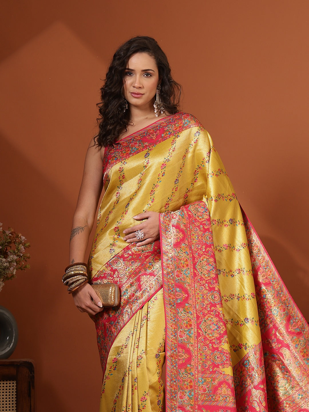 Woven Design Dola Silk Saree