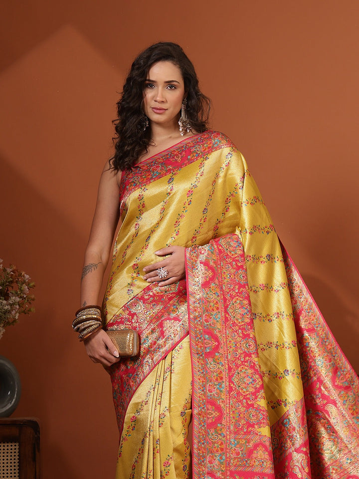 Woven Design Dola Silk Saree