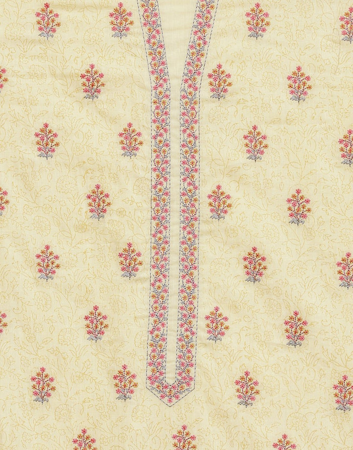 Cotton Embroidered Suit piece
