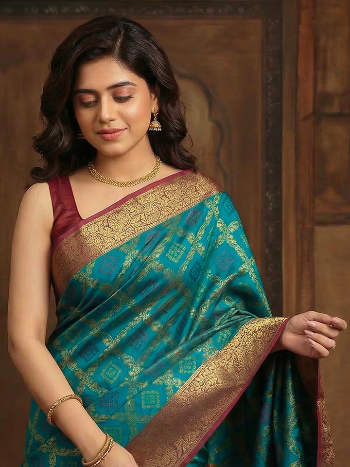 Woven Design Art Silk Saree