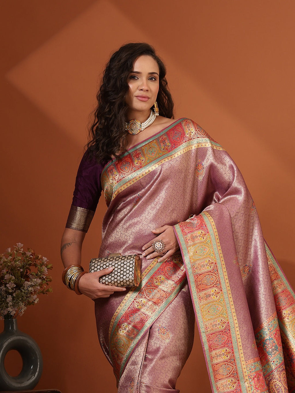 Woven Design Dola Silk Saree