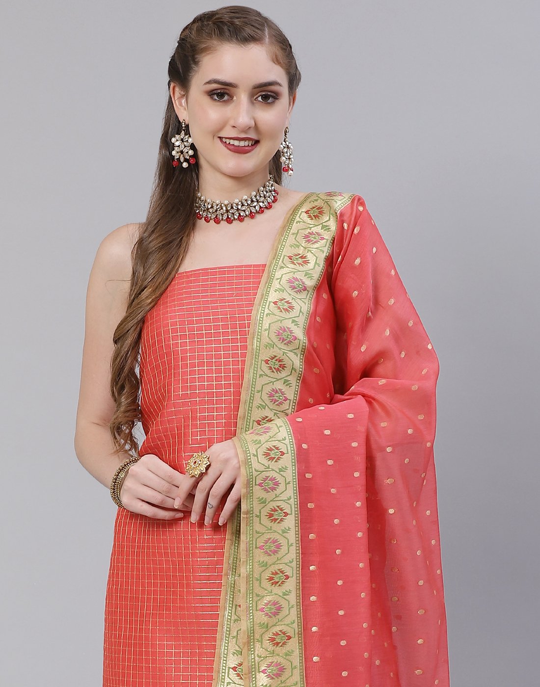 PURE BANARSI SUIT SET